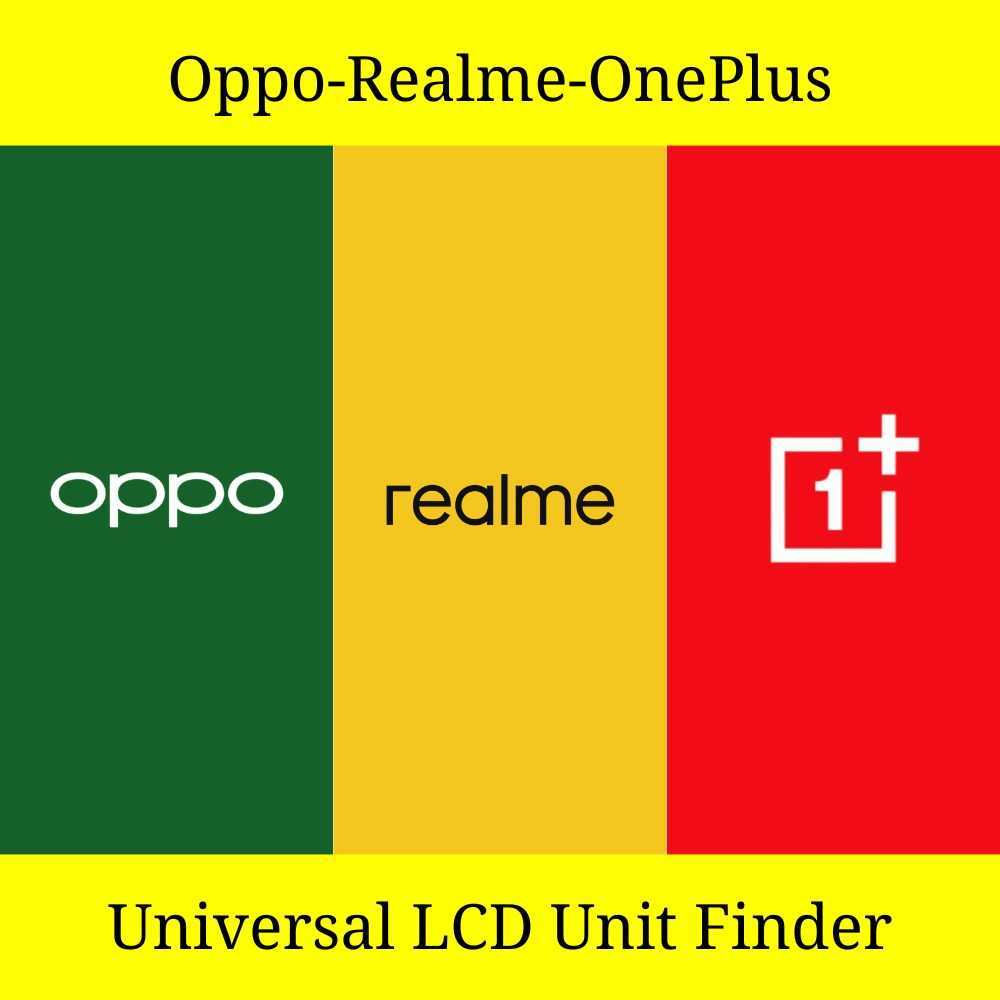 Oppo Realme OnePlus Universal Unit Combo List