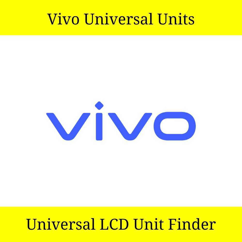 Vivo Universal Unit Combo List